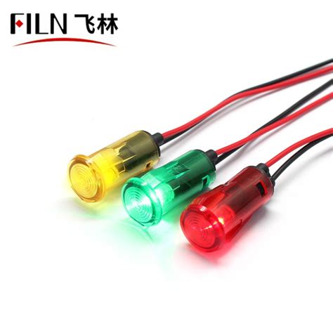 110v led metal housing indicator lights|110 volt led indicator lights.